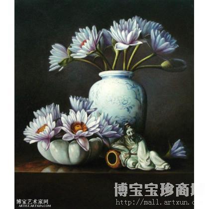 埃拉(金英姬) 装饰画 — 《静物花卉》— 01 类别: 静物油画J